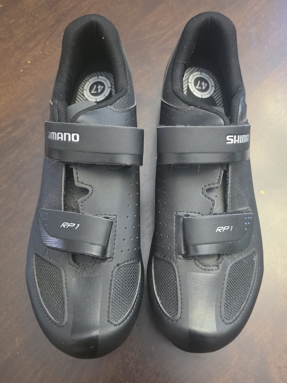 New Shimano Men's RP1 Black Cycling Shoes